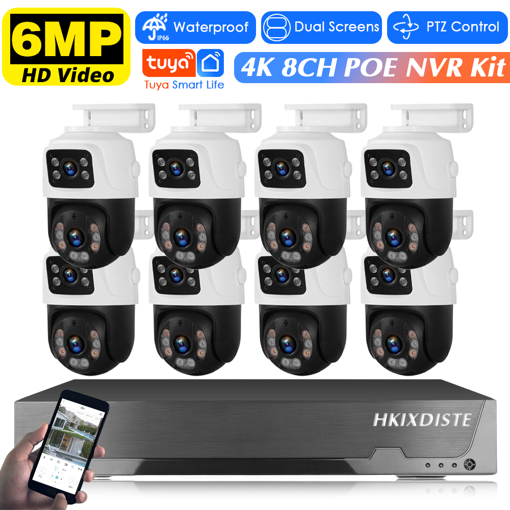 Smart Home Cctv - H.265 Smart Video Surveillance System 8CH
