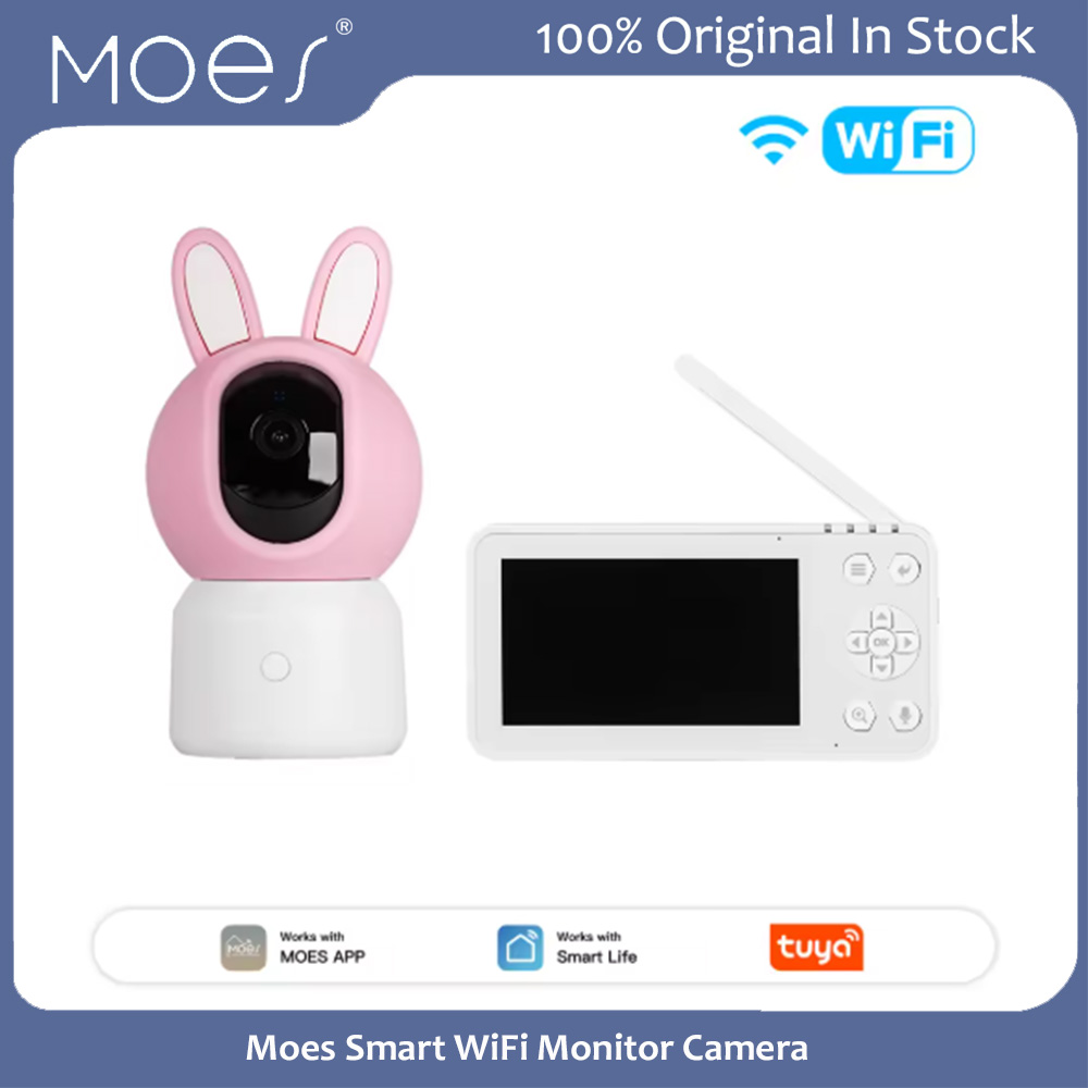 Smart Home Cctv - Moes Tuya Smart WiFi Monitor Camera