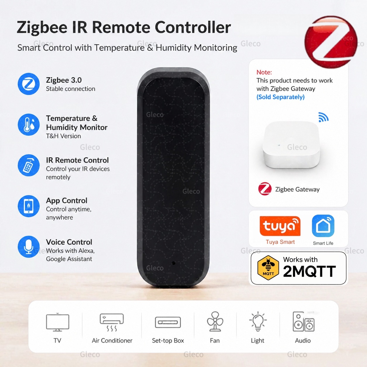 Universal Remote Smart Home - Zigbee Smart IR Remote Control Infrared