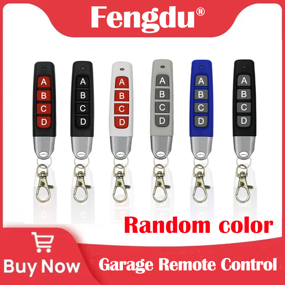 Smart Garage Door Opener - Universal 433 Mhz Garage Door Remote