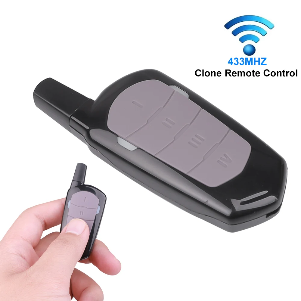 Smart Garage Door Opener - 433MHz Wireless Auto Copy Remote Controller