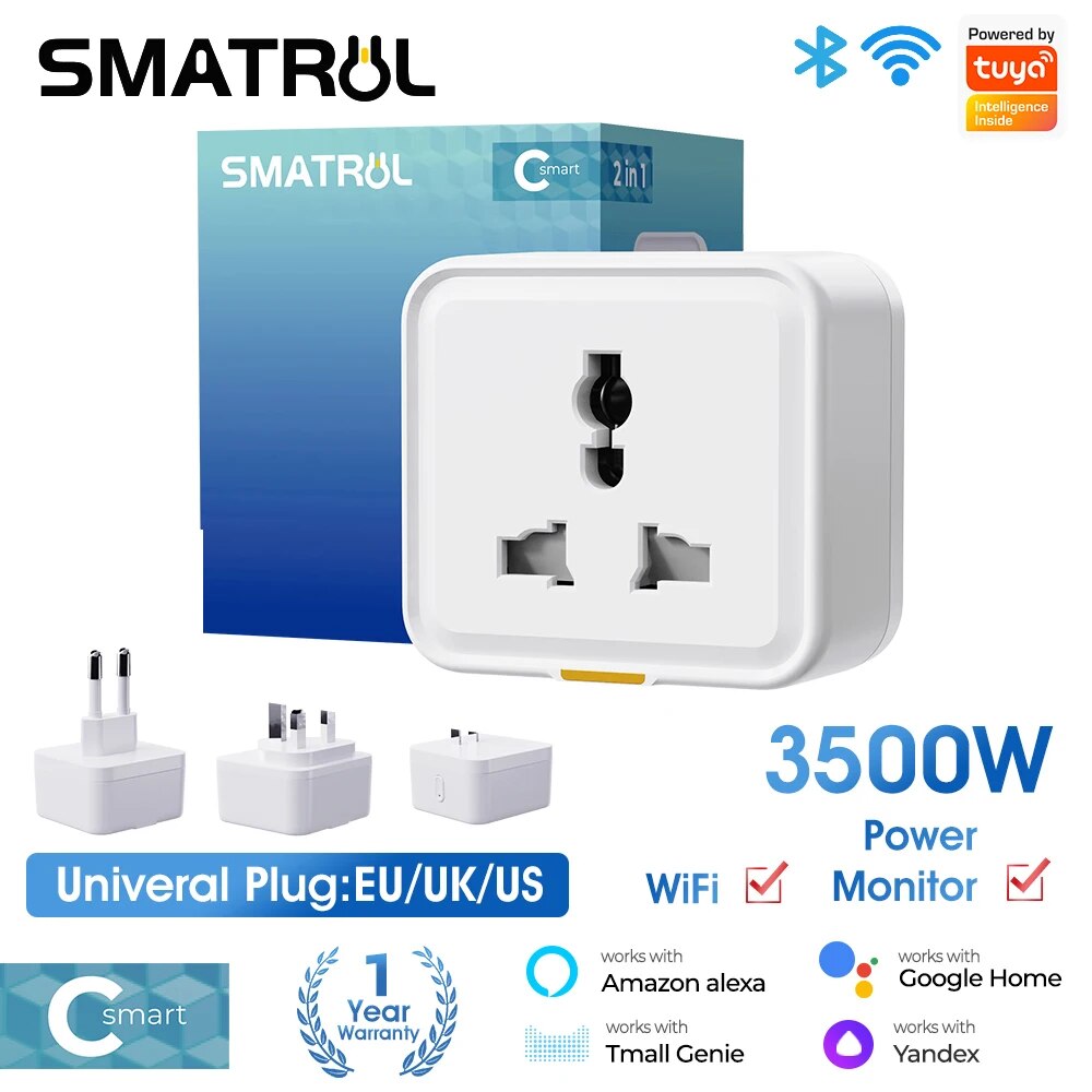 Smart Home Or Smart Home - Tuya Smart Home Wireless WIFI Plug