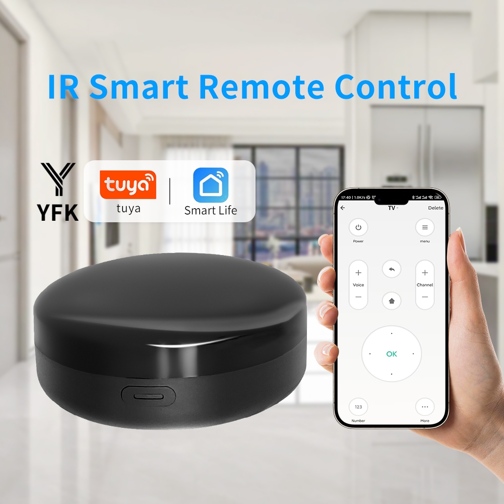 Universal Remote Smart Home - YFK Tuya WiFi Universal IR Remote