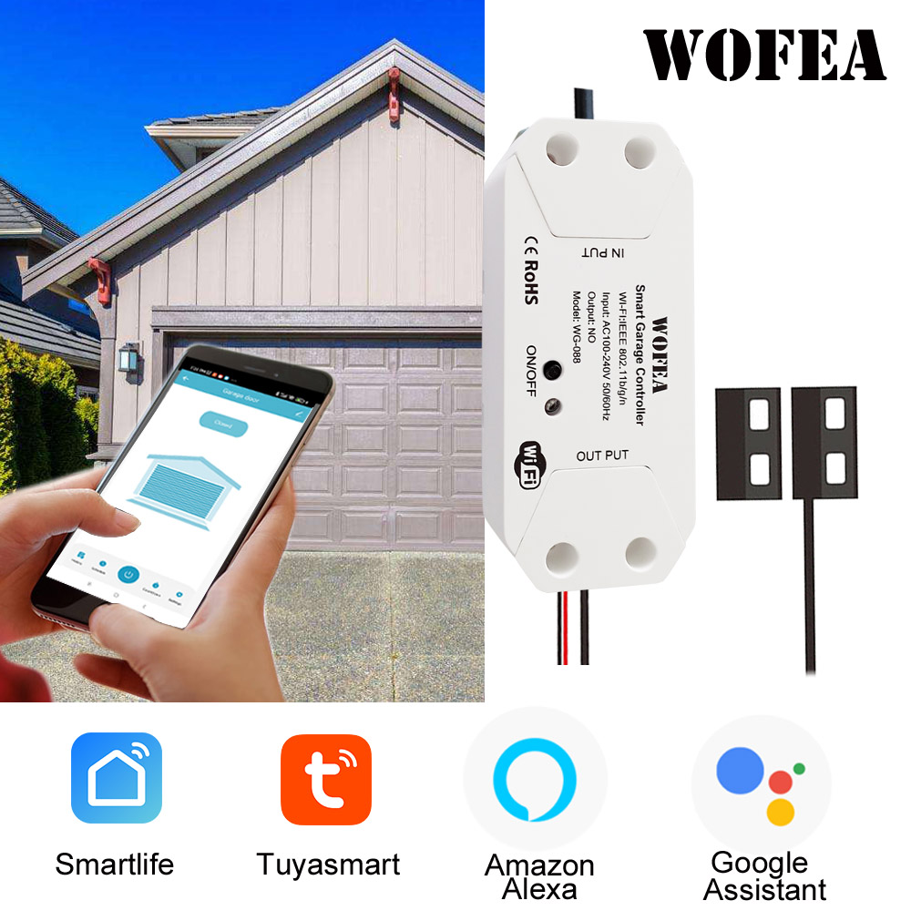 Smart Home Hub Ikea - Wofea Tuya Smart WIFI 2.4G Garage