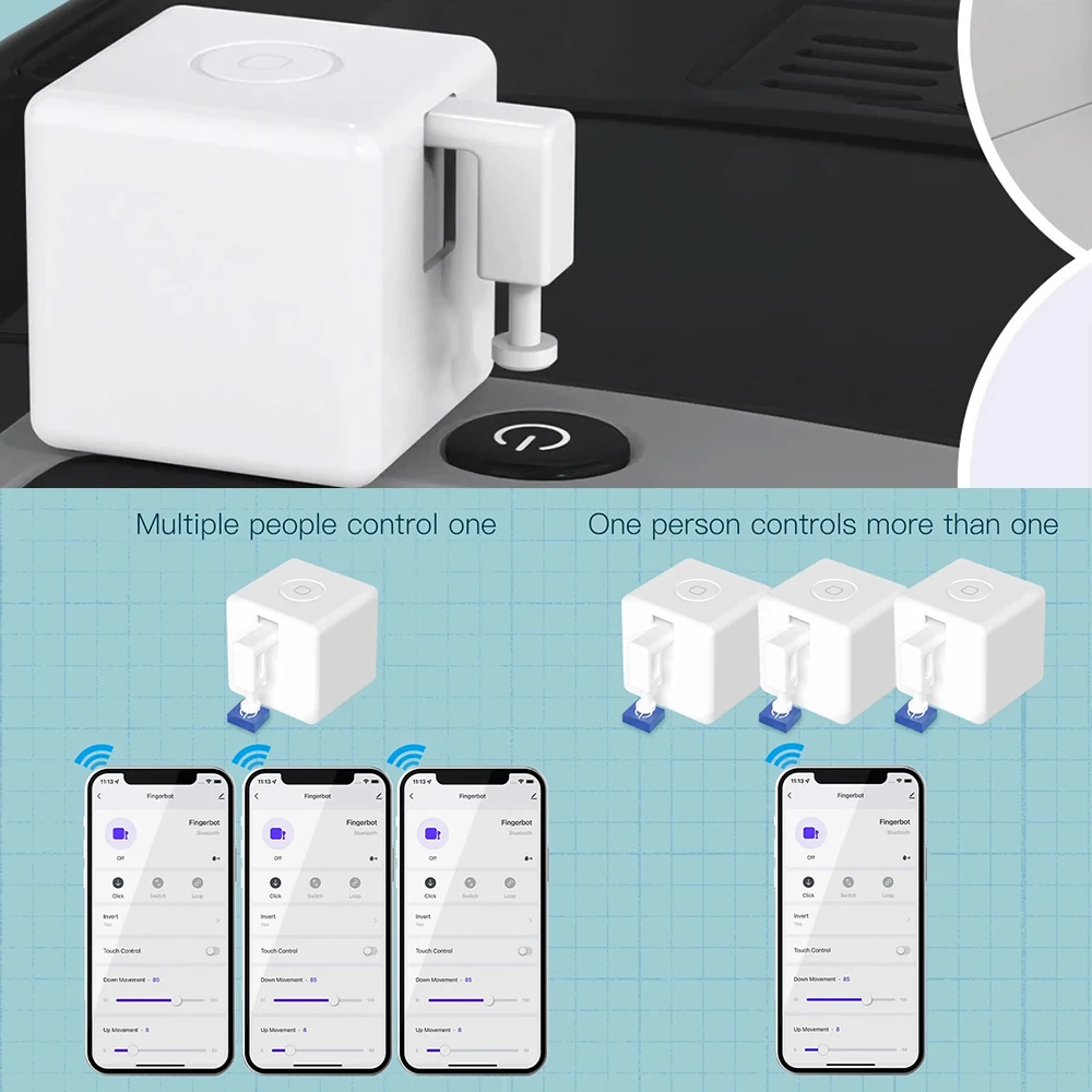 Smart ZigBee Fingerbot Wireles - đánh giá và giá Smart Home Z Wave