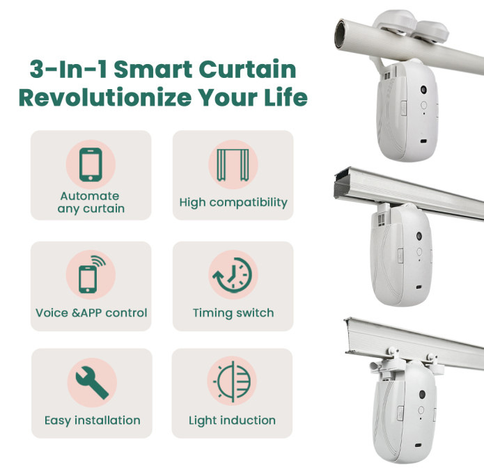 WiFi Smart Home Product Remote - đánh giá và giá Smart Curtain Robot