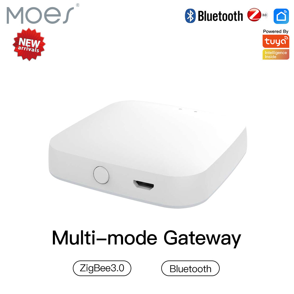 MOES Multi-mode Smart Gateway  - đánh giá và giá Smart Home Hub Ikea