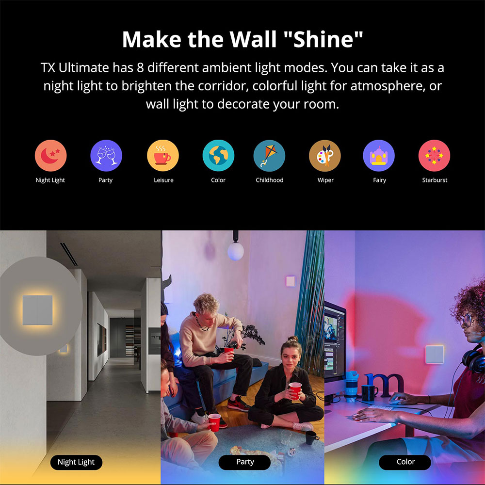 SONOFF TX Ultimate Smart WiFi  - đánh giá và giá Alexa Compatible Bulb