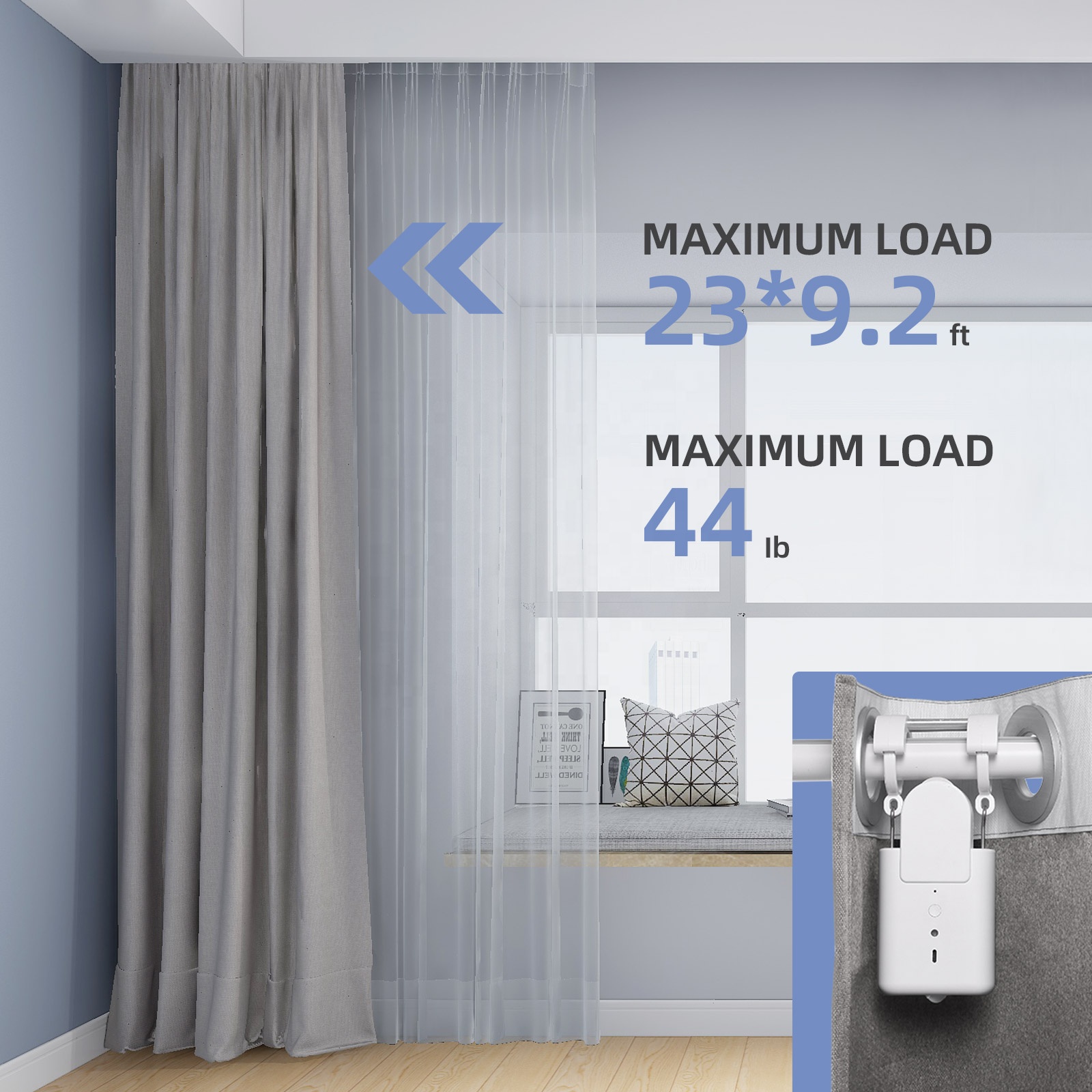 Tuya WiFi Smart Curtains Contr - đánh giá và giá Smart Curtain Robot