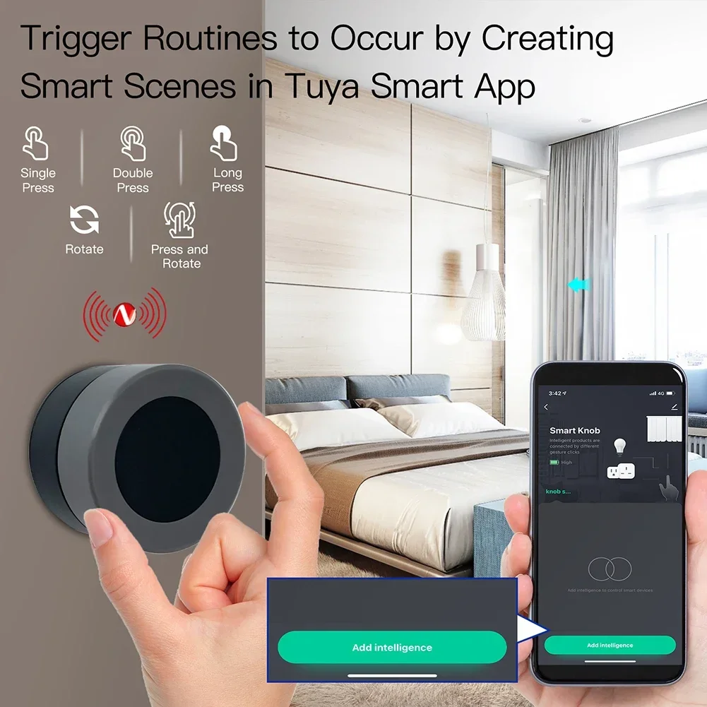 MOES Tuya ZigBee Smart Knob Sw - đánh giá và giá Smart Home Z Wave