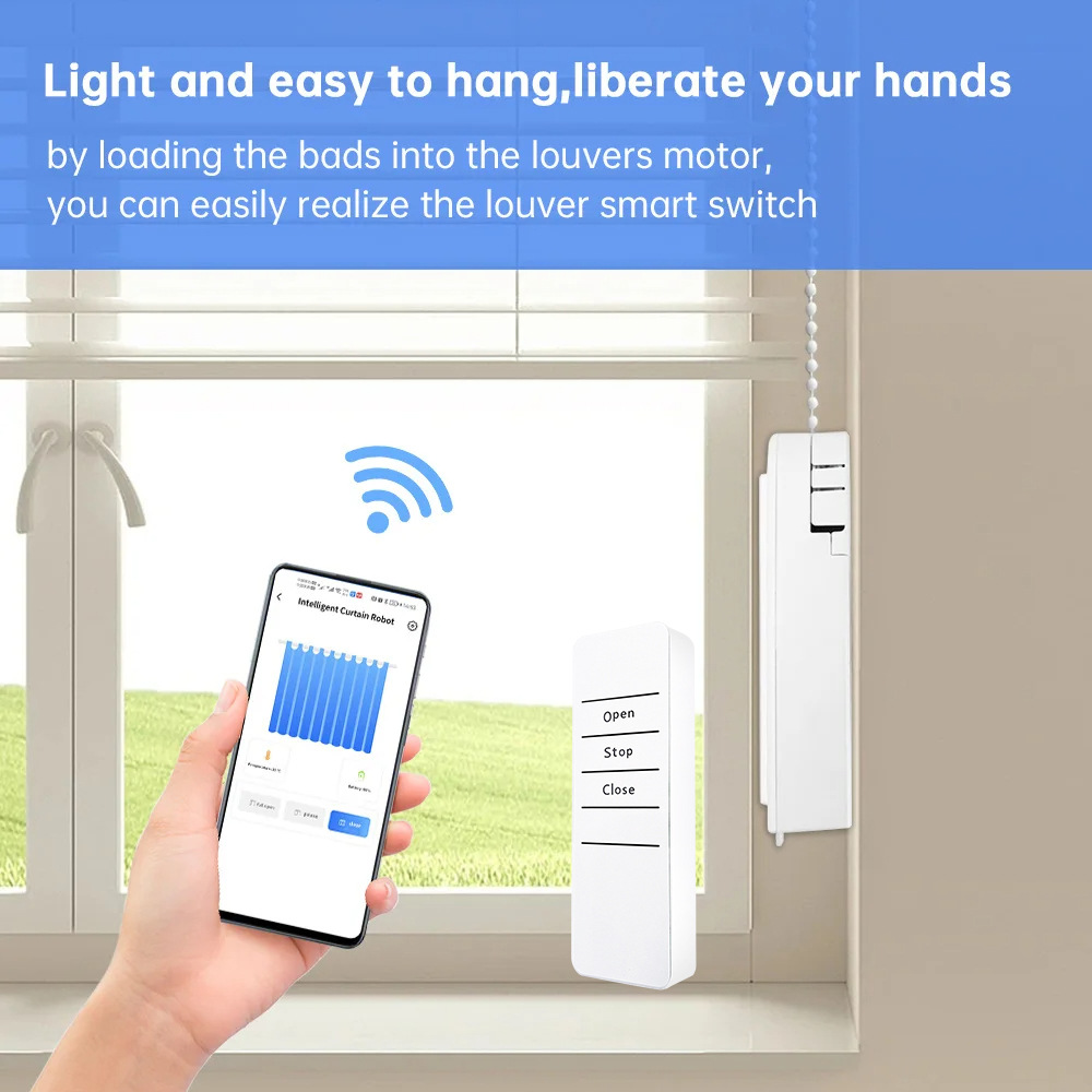 WiFi Electric Blind Roller Mot - đánh giá và giá Smart Curtain Robot