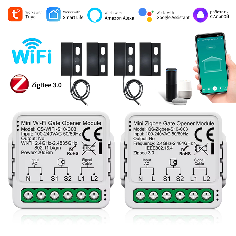 Tuya Zigbee/WiFi Switch Smart  - đánh giá và giá Smart Home Z Wave