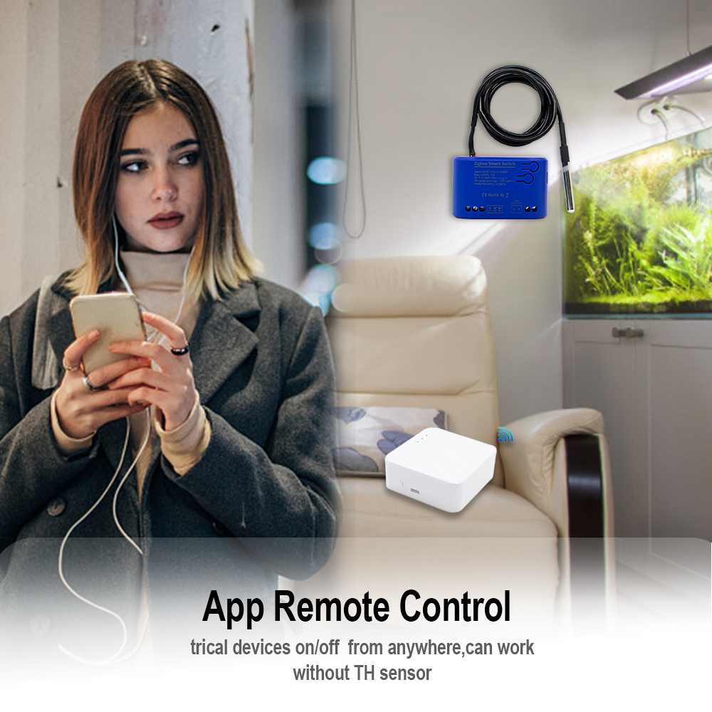 Zigbee Temperature Smart Switc - đánh giá và giá Smart Home Z Wave