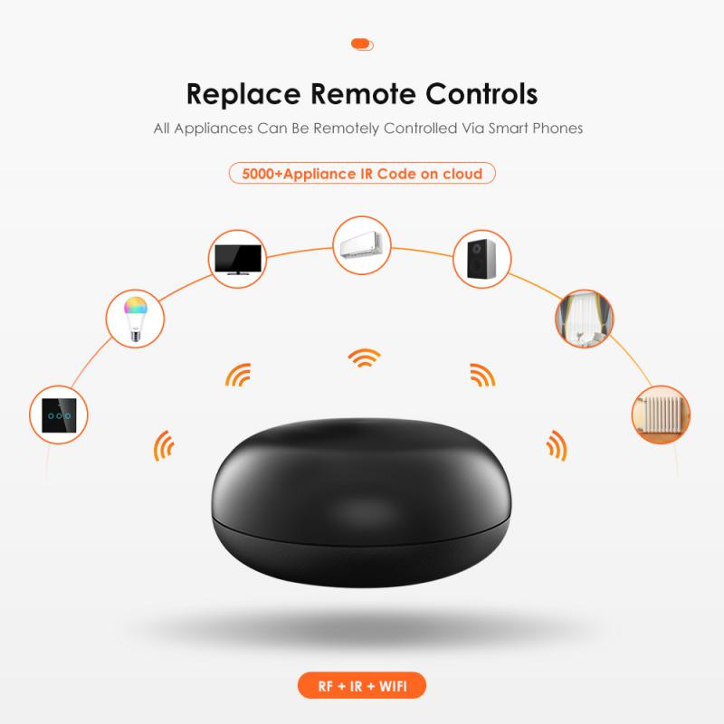 HIMOJO Universal WiFi IR RF Bl - đánh giá và giá Universal Remote Smart Home