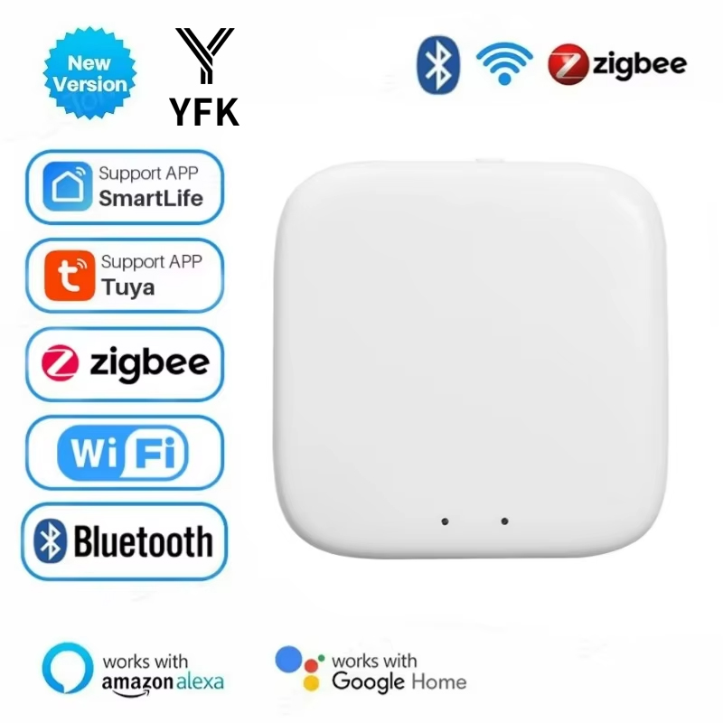 YFK Zigbee Gateway Hub Tuya Sm - đánh giá và giá Smart Home Hub Ikea