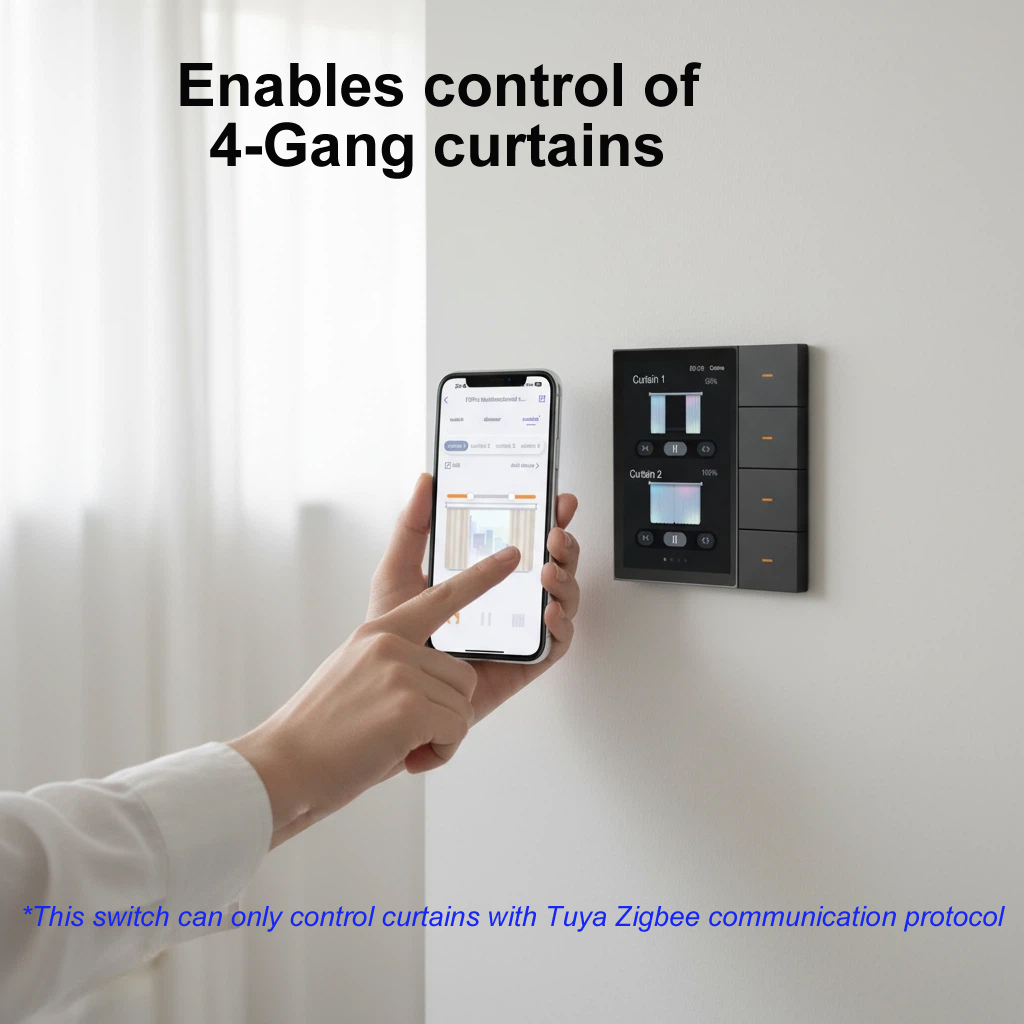 F3-pro Tuya Smart Panel ZigBee - đánh giá và giá Smart Home Z Wave
