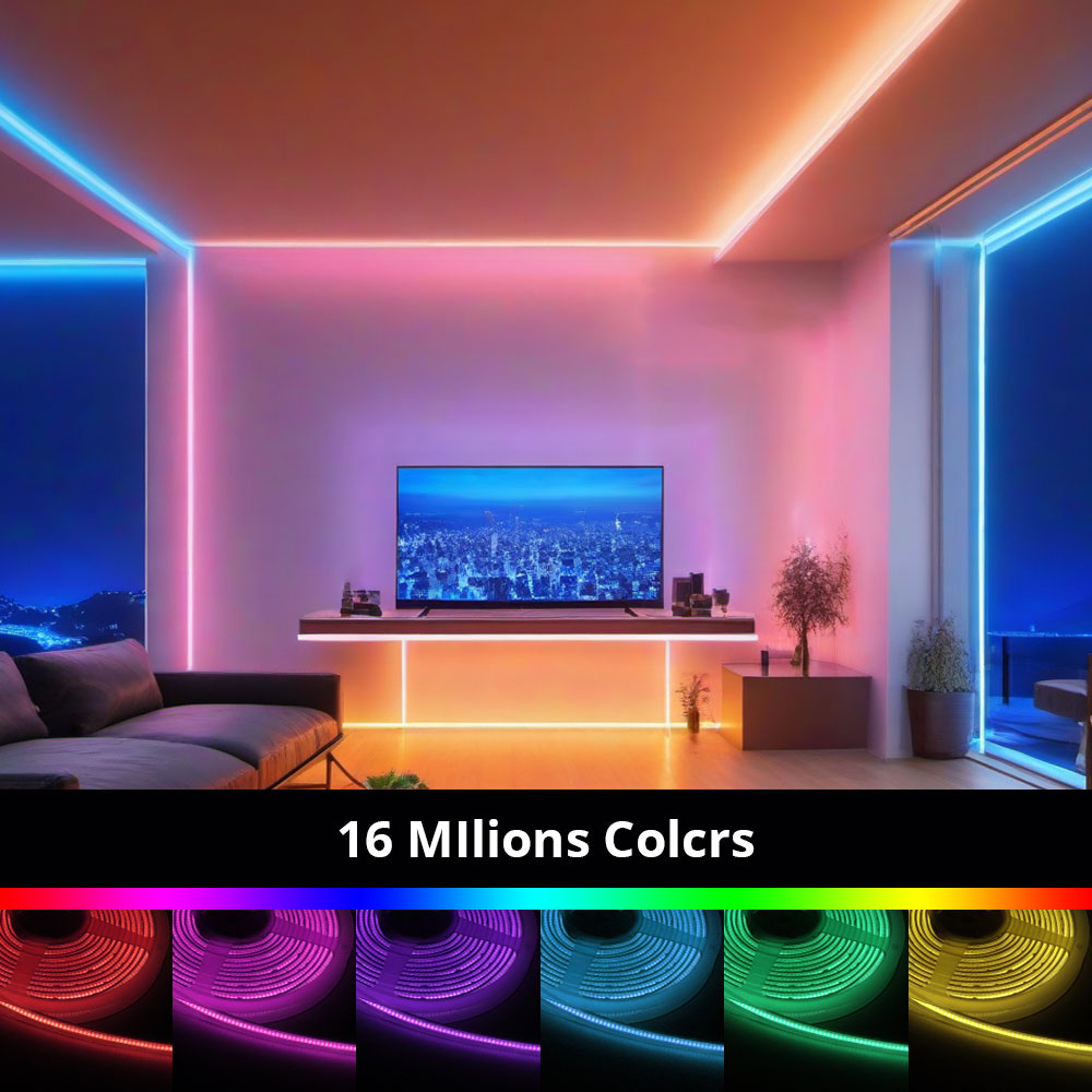 Zemismart COB Led Strip Light  - đánh giá và giá Alexa Compatible Bulb