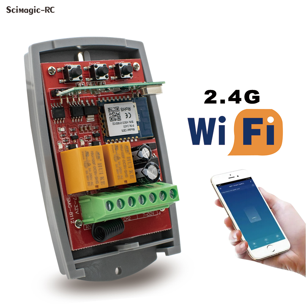 SMG8112 Tuya WIFI Smart Door O - đánh giá và giá Smart Garage Door Opener