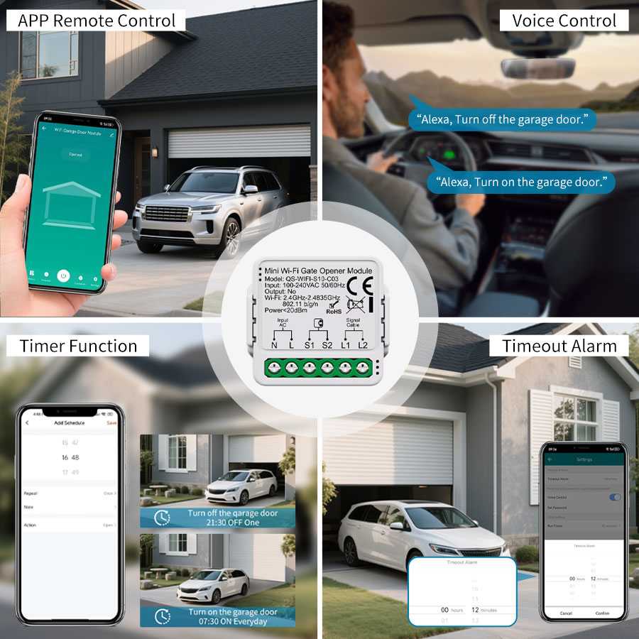 Tuya Smart WiFi or Zigbee Gara - đánh giá và giá Smart Home Z Wave