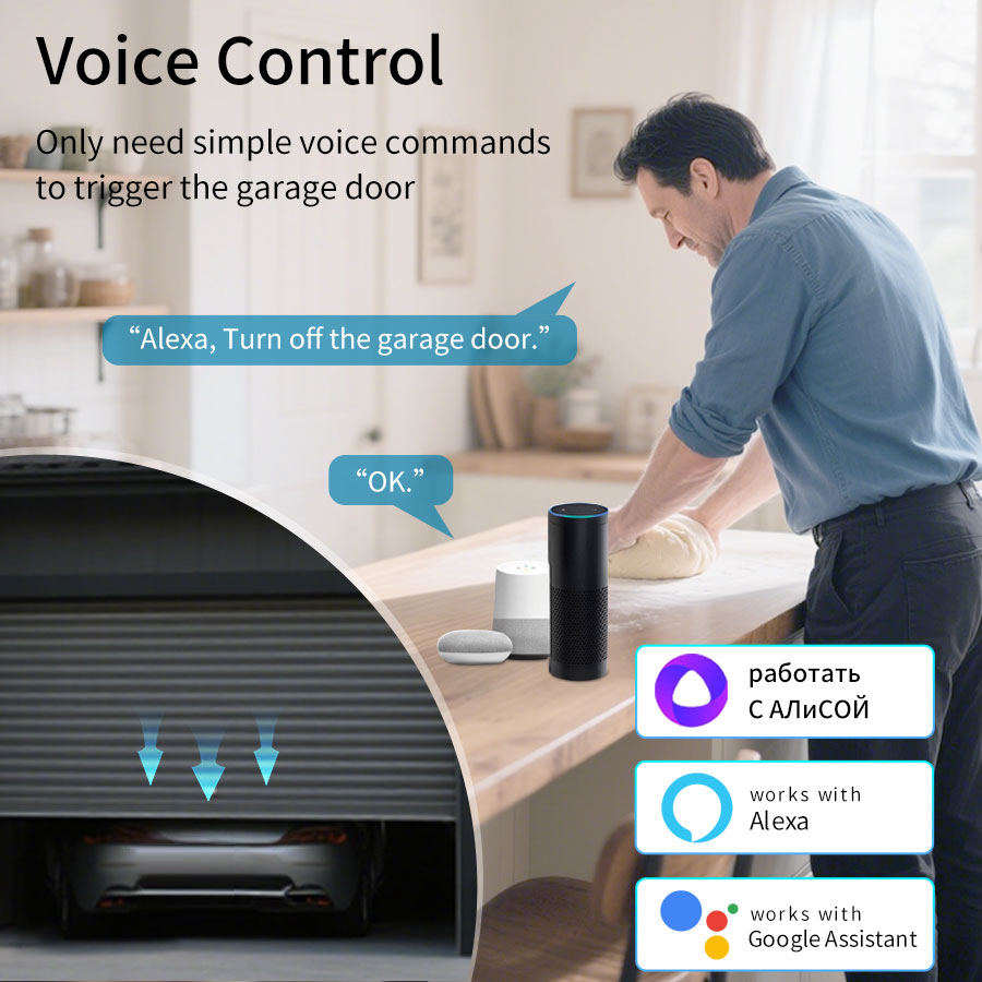 Tuya Smart WiFi or Zigbee Gara - đánh giá và giá Smart Home Z Wave
