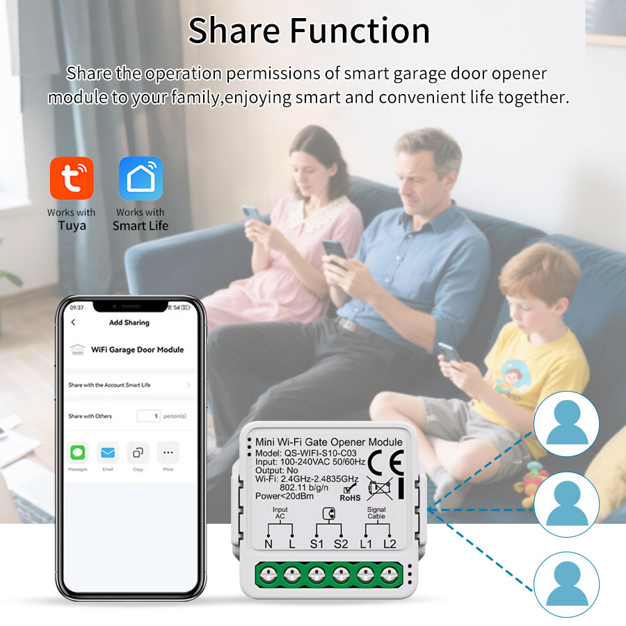 Tuya Smart WiFi or Zigbee Gara - đánh giá và giá Smart Home Z Wave