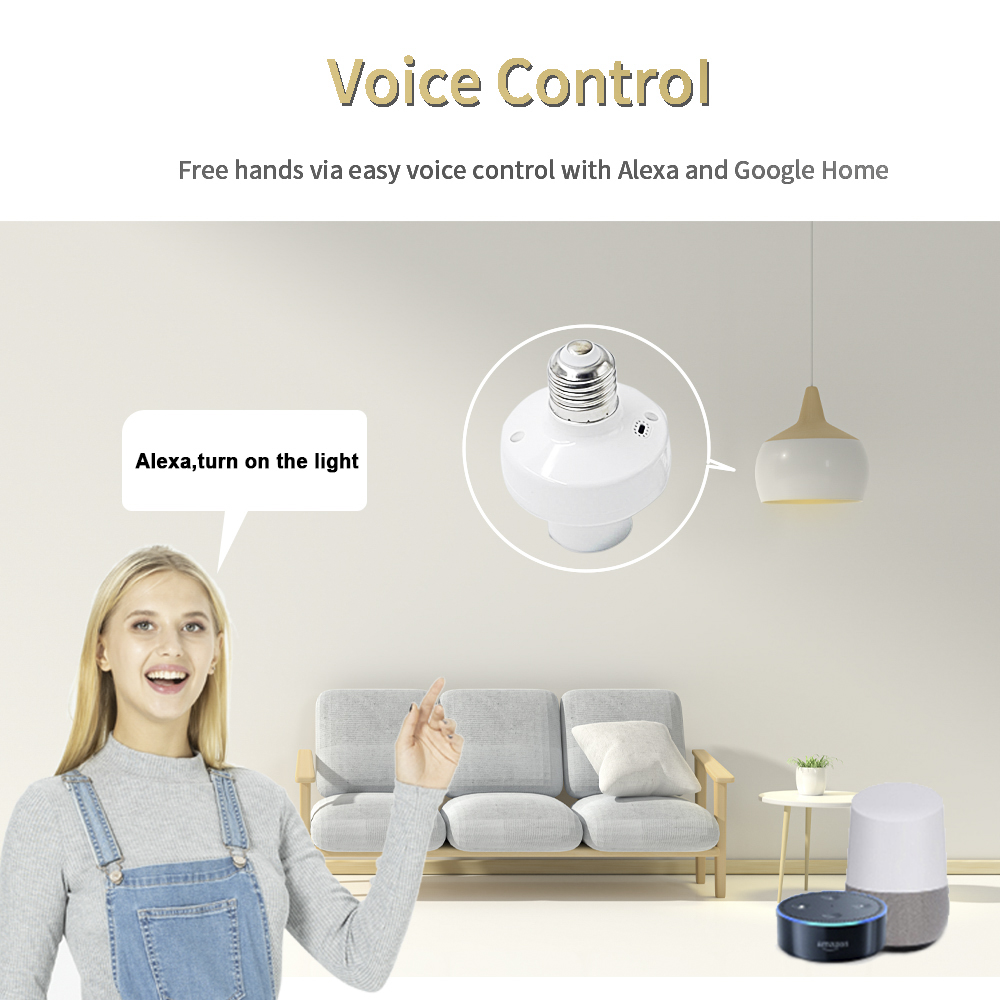 EWelink E27 Lamp Holder Remote - đánh giá và giá Alexa Compatible Bulb