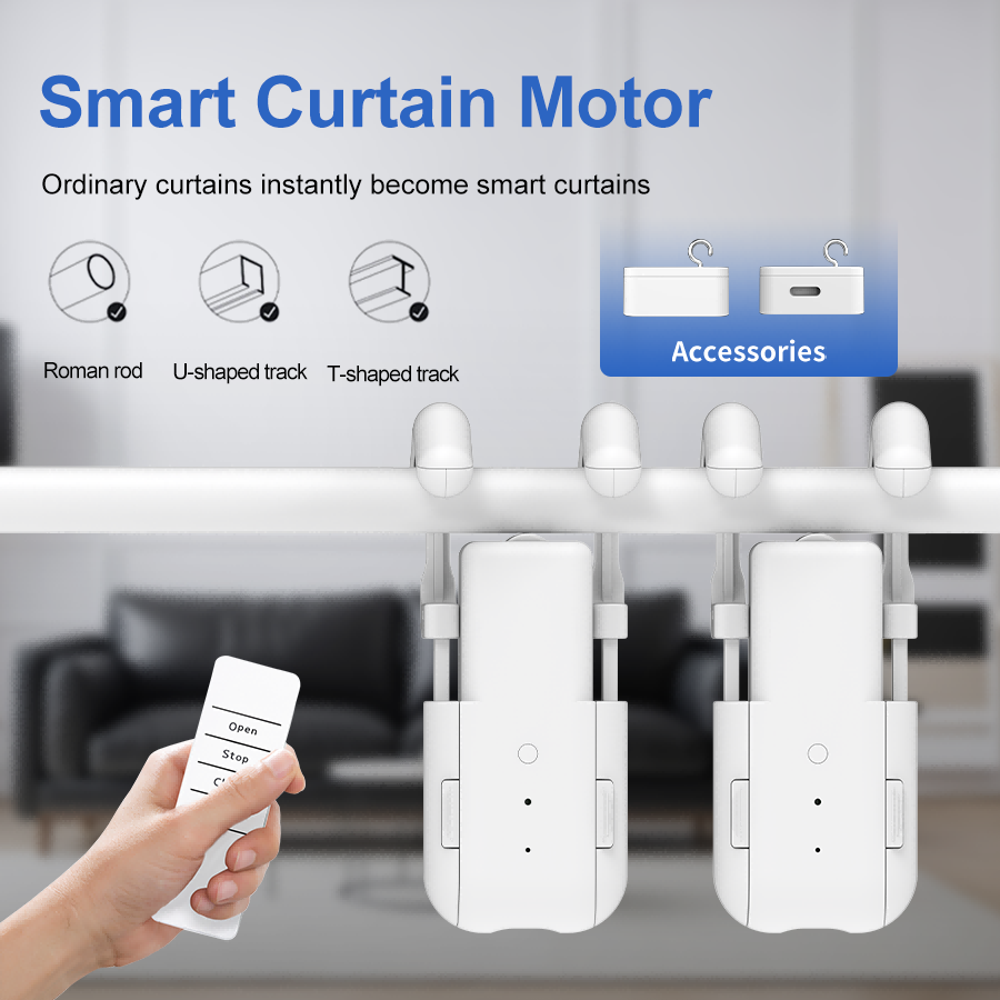 Smart For Home Curtain Opener  - đánh giá và giá Smart Curtain Robot