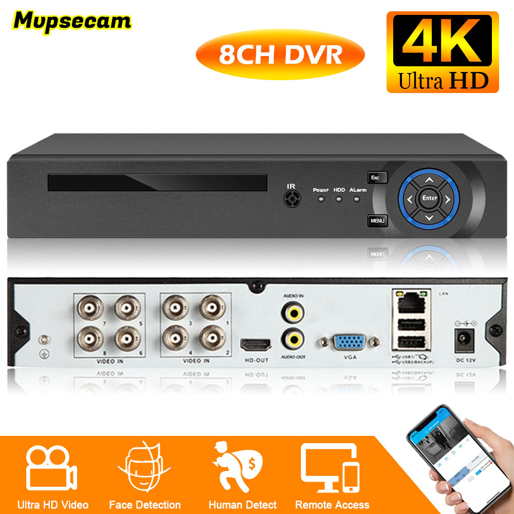 4K 8MP Security CCTV DVR Smart - đánh giá và giá Smart Home Microsoft