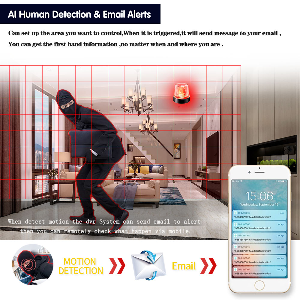 4K 8MP Security CCTV DVR Smart - đánh giá và giá Smart Home Microsoft