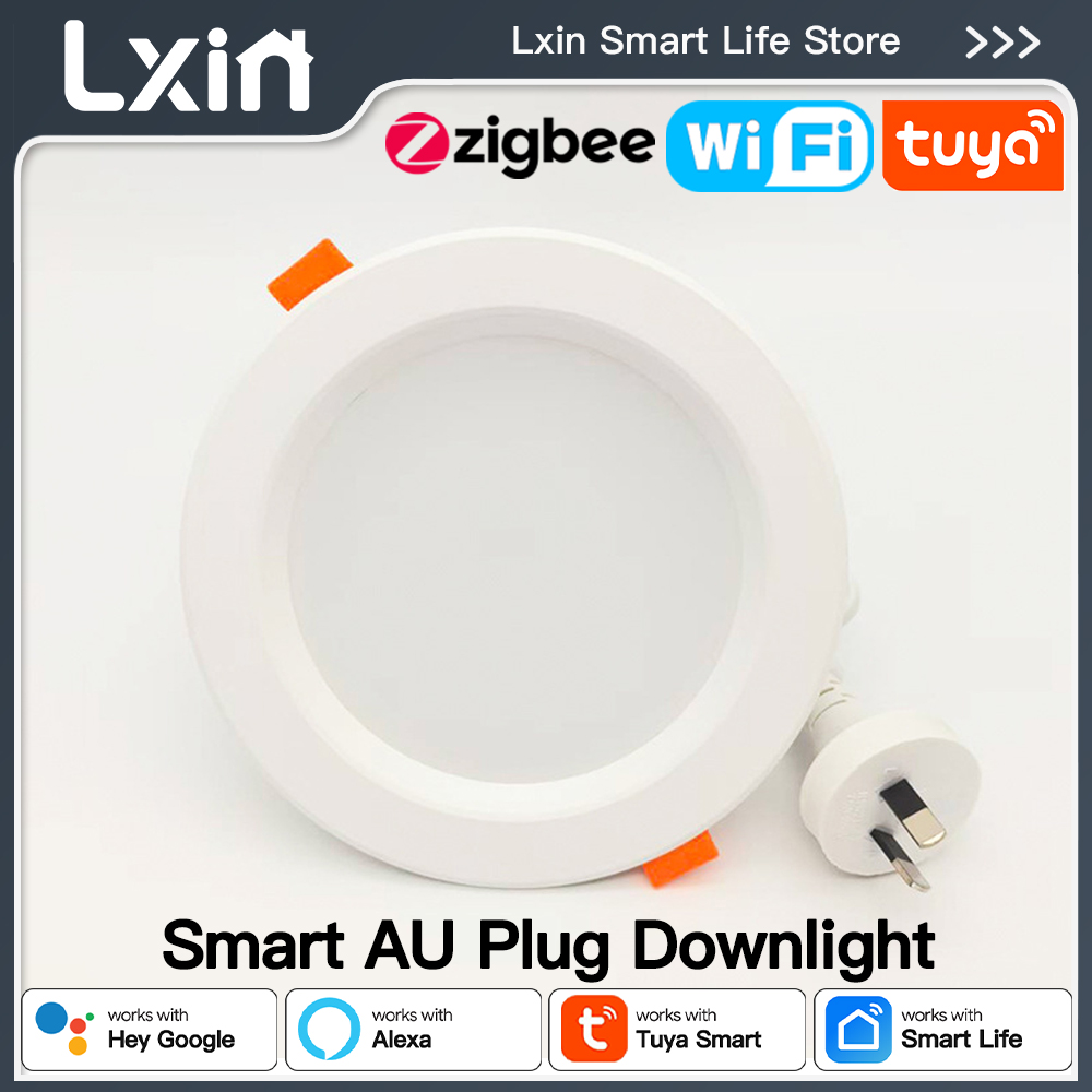Lxin tuya AU plug Downlight WI - đánh giá và giá Alexa Compatible Bulb