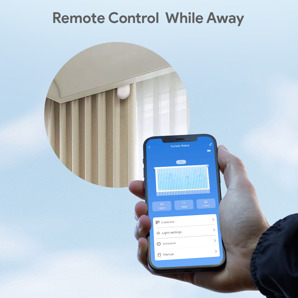 Tuya Wi-Fi BLE Smart Curtain R - đánh giá và giá Smart Curtain Robot