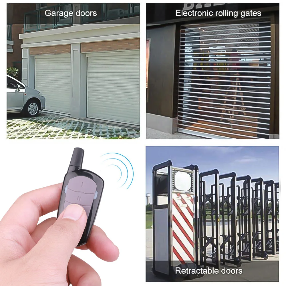 433MHz Wireless Auto Copy Remo - đánh giá và giá Smart Garage Door Opener