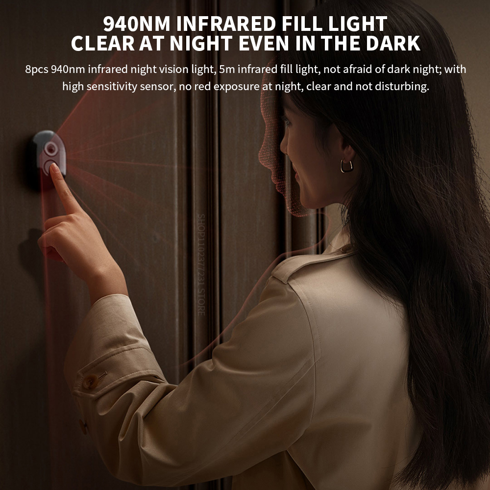 Xiaomi Smart Cat eye 2 WiFi Wi - đánh giá và giá Smart Home Cctv