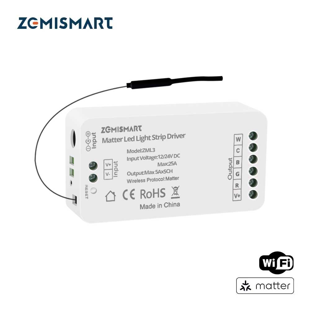 Zemismart Matter Led Light Str - đánh giá và giá Alexa Compatible Bulb