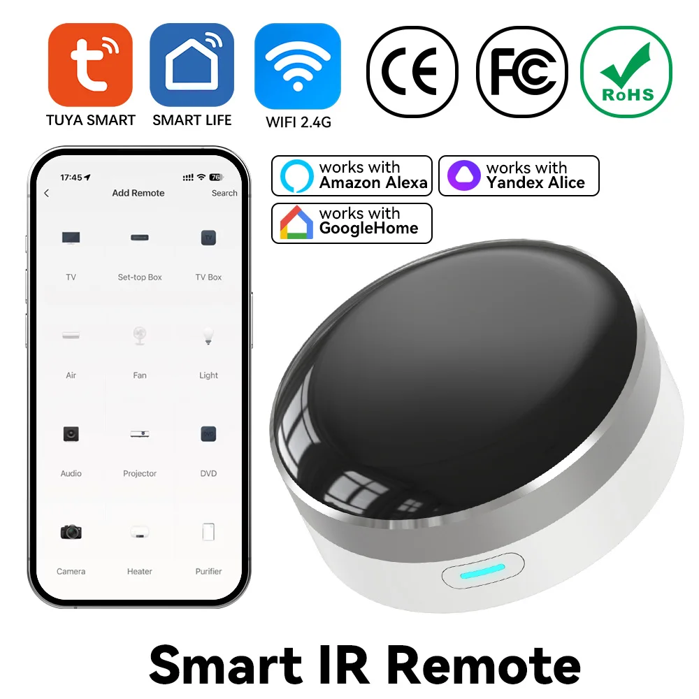 YFK WiFi Smart IR Blaster Univ - đánh giá và giá Smart Home Hub Ikea