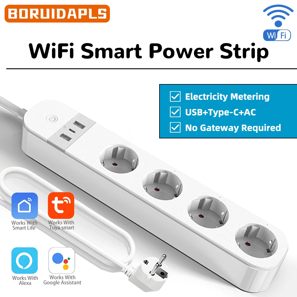 BORUIDAPLS EU Plug WiFi Smart  - đánh giá và giá Smart Home Or Smart Home