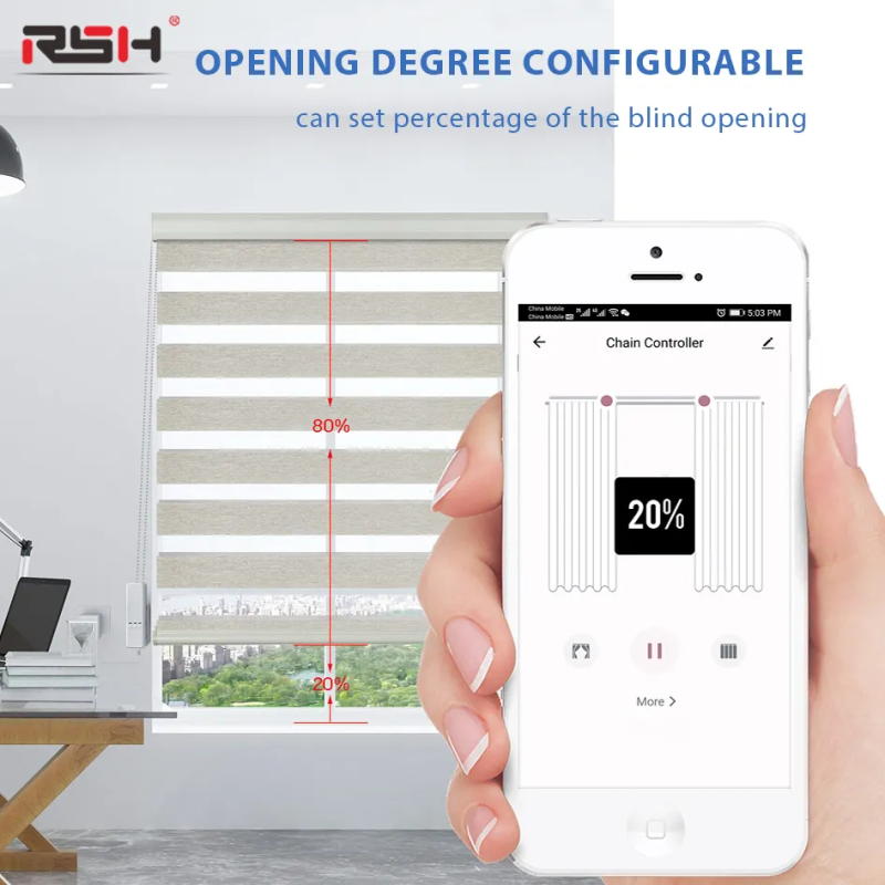 Works with Tuya Smart Curtains - đánh giá và giá Smart Curtain Robot