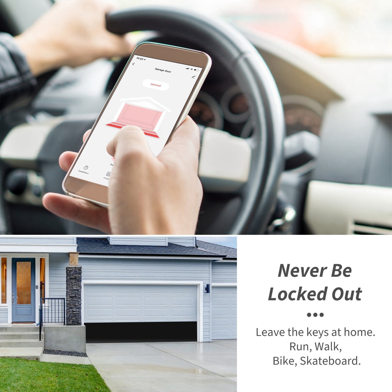 Intelligent WIFI Garage Door   - đánh giá và giá Smart Garage Door Opener
