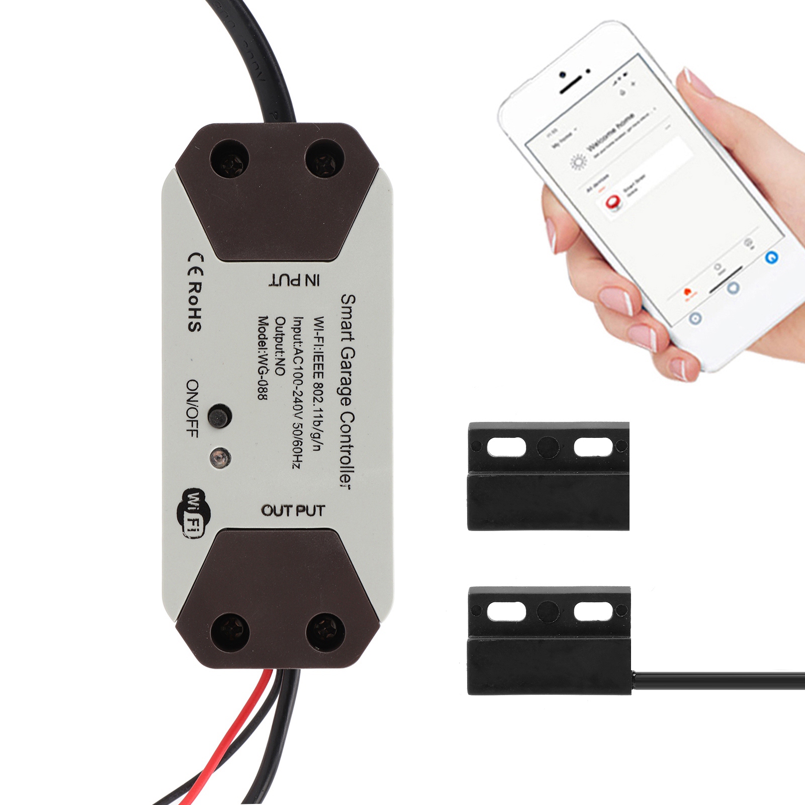 Intelligent WIFI Garage Door   - đánh giá và giá Smart Garage Door Opener